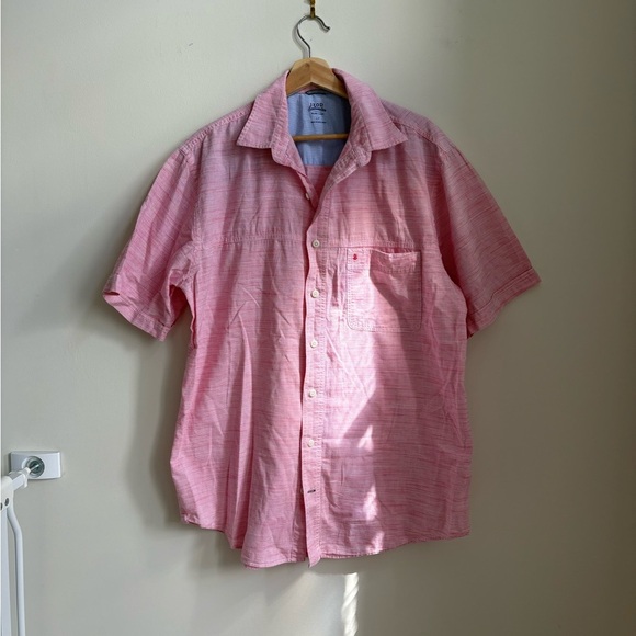 Izod Pink Casual Button Down Shirt - Picture 1 of 6